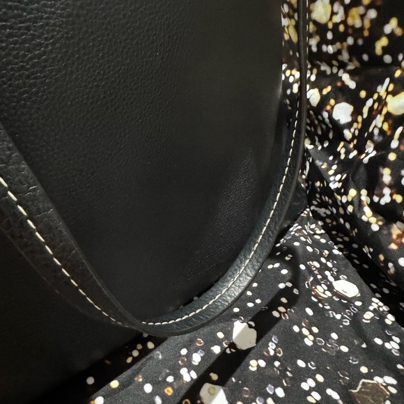 Tory Burch Perforated Leather Logo Tote Bag - Picture 12 of 17